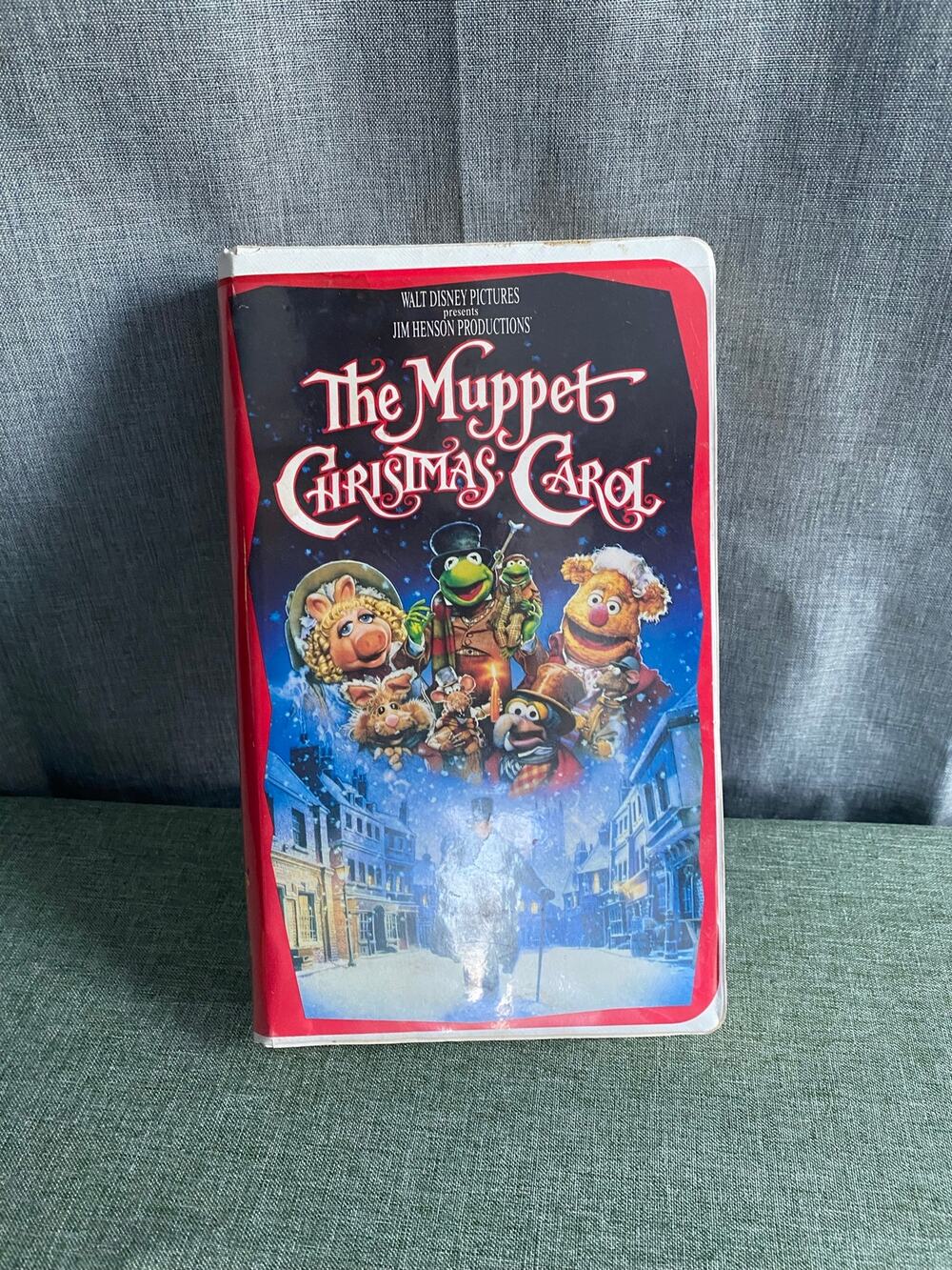 The Muppet Christmas Carol VHS (1993, Clamshell Case) - Walt Disney Jim Henson